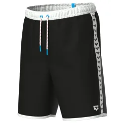 Arena Icons Team Stripe Unisex Bermuda Herren, schwarz, Grösse: M
