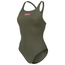 Arena Team Swimsuit Swim Pro Solid Badeanzug Damen, grün, Grösse: D 34