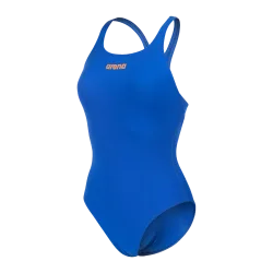 Arena Team Swimsuit Swim Pro Solid Badeanzug Damen, blau, Grösse: D 32