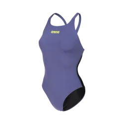 Arena Team Swimsuit Swim Pro Solid Badeanzug Damen, violett, Grösse: D 34
