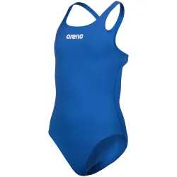 Arena Team Swimsuit Swim Pro Solid Badeanzug Mädchen, blau, Grösse: 128