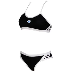 Arena Arena Icons Bikini Cross Back Solid Bikini Damen, schwarz, Grösse: D 36