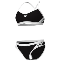Arena Arena Icons Bikini Cross Back Solid Bikini Damen, schwarz, Grösse: D 32