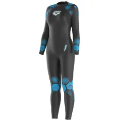Arena Thunder Wetsuit Neoprenanzug Damen, schwarz, Grösse: S
