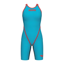 Arena Powerskin Carbon Core Fx Ob Wettkampfanzug Damen, blau, Grösse: D 28