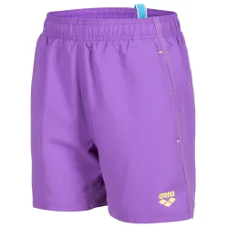 Arena Beach Boxer Solid R Jungen, violett, Grösse: 128