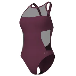 Arena Arena Water Touch Swimsuit Swim Pro Back Badeanzug Damen, violett, Grösse: D 38