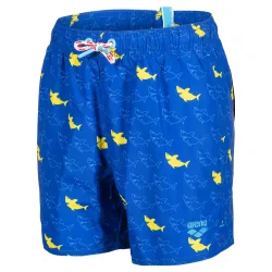 Arena B Beach Boxer Allover Beach Short Jungen, blau, Grösse: 116