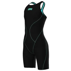 Arena G Powerskin Impulso Ob Jr Wettkampfanzug Mädchen, schwarz, Grösse: 116