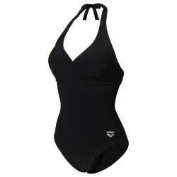 Arena W Arena Swimsuit Alessia Clip Back Figurformender Badeanzug Damen, schwarz, Grösse: D 42