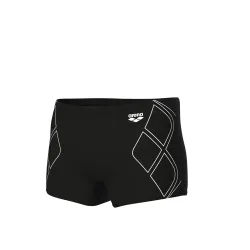 Arena M Arena Graphic Swim Short Swim Short Herren, schwarz, Grösse: D 6