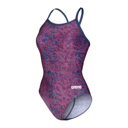 Arena W Arena Snakeskin Swimsuit Lightdrop Back Badeanzug Damen, mehrfarbig, Grösse: D 38