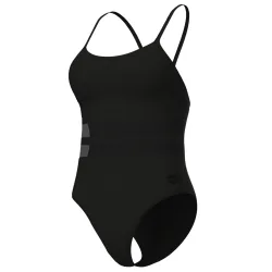 Arena W Arena Mesh Equals Swimsuit Back B Badeanzug Damen, schwarz, Grösse: D 44