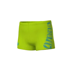 Arena B Arena Graphic Swim Short Swim Short Jungen, grün, Grösse: 140