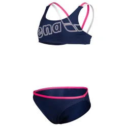 Arena G Arena Logo Swimsuit Two Pieces Bikini Set Mädchen, mehrfarbig, Grösse: 116