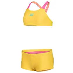 Arena G Arena Bikini Solid L Bikini Set Mädchen, gelb, Grösse: 140