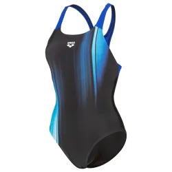 Arena W Arena Light Swimsuit Swim Pro Back Lb Badeanzug Damen, schwarz, Grösse: D 40