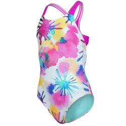 Arena G Arena Spraying Swimsuit Swim Pro Back Badeanzug Mädchen, mehrfarbig, Grösse: 116