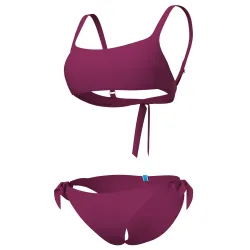 Arena W Arena Monocromo Bikini Bralette Bikini Set Damen, violett, Grösse: XL