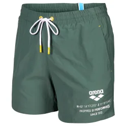 Arena M Arena Graphic Beach Short Beach Short Herren, grün, Grösse: S