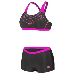 Arena W Arena Proposal Swimsuit Two Pieces Bikini Set Damen, schwarz, Grösse: D 44
