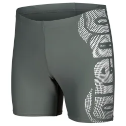 Arena M Arena Swim Mid Jammer Graphic Swim Midjammer Herren, grau, Grösse: D 4