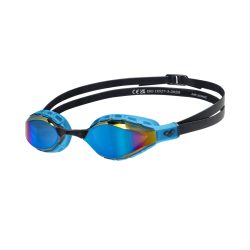 Arena Air Sonic Mirror Schwimmbrille blau, Harte GläserVerspiegelte Gläser