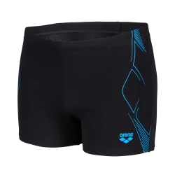 Arena M Arena Graphic Swim Short Swim Short Herren, schwarz, Grösse: D 9