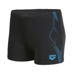 Arena B Arena Graphic Swim Short Swim Short Jungen, schwarz, Grösse: 116