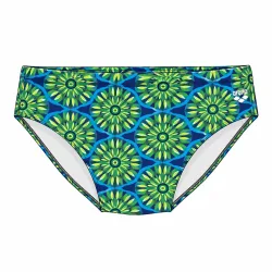 Arena M Arena Floral Swim Briefs Swim Slip Herren, blau, Grösse: D 5