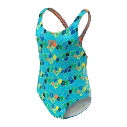 Arena Kids G Arena Party Swimsuit Swim Pro Back Badeanzug Mädchen, blau, Grösse: 92