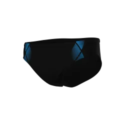 Arena M Arena Swim Briefs Graphic Herren, schwarz, Grösse: D 9