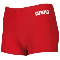 Arena Solid Short Jr Jungen, rot, Grösse: 128