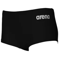Arena Solid Squared Short Jr Jungen, schwarz, Grösse: 140