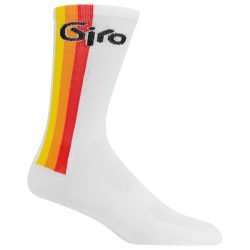 Giro Comp Racer High Rise Sock unisex weiss, Grösse L