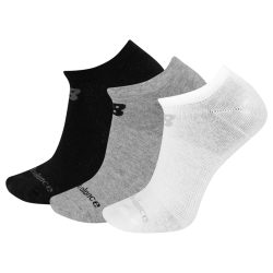 New Balance New Balance NB PF Cotton Flat Knit No Show Socks 3 Pair unisex, mehrfarbig, Grösse: L  unisex, mehrfarbig, Grösse: L