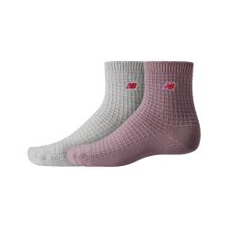 New Balance New Balance Waffle Knit Ankle Socks 2 Pack unisex, mehrfarbig, Grösse: M  unisex, mehrfarbig, Grösse: M