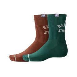 New Balance New Balance Lifestyle Midcalf Socks 2 Pack unisex, mehrfarbig, Grösse: M  unisex, mehrfarbig, Grösse: M