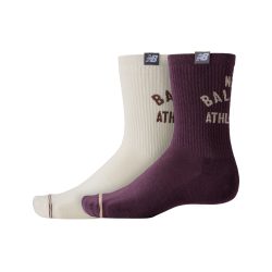 New Balance New Balance Lifestyle Midcalf Socks 2 Pack unisex, mehrfarbig, Grösse: L  unisex, mehrfarbig, Grösse: L