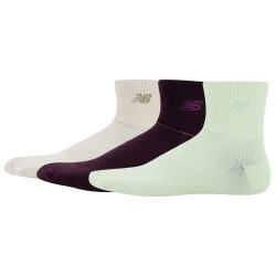 New Balance New Balance Running Repreve Ankle Socks 3 Pack unisex, mehrfarbig, Grösse: S  unisex, mehrfarbig, Grösse: S