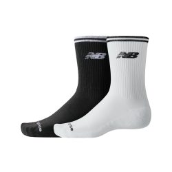 New Balance New Balance Running Stripe Midcalf Socks 2 Pack unisex, mehrfarbig, Grösse: M  unisex, mehrfarbig, Grösse: M