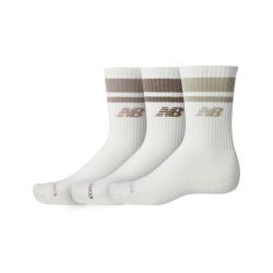 New Balance New Balance Everyday Stripe Midcalf 3 Pack unisex, mehrfarbig, Grösse: XL  unisex, mehrfarbig, Grösse: XL