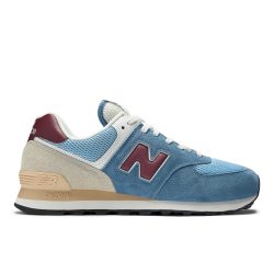 New Balance U 574  Freizeitschuhe / Sneaker unisex, blau, Grösse: 45.5