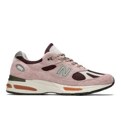 New Balance M 991v2 Made in UK Grape Sorbet Freizeitschuhe / Sneaker Herren, pink, Grösse: 37