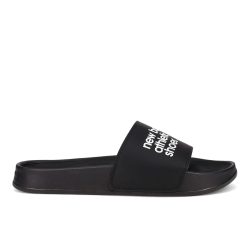 New Balance M 200 Premium Slides Freizeitsandalen Herren, schwarz, Grösse: 45