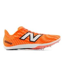 New Balance U MD500 Spikes v9 Nagelschuhe unisex, orange, Grösse: 45