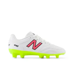 New Balance Kids P Furon Academy FG Jnr Colorful Nockenschuhe unisex, weiss, Grösse: 28