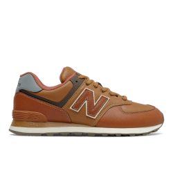 New Balance 574 Premium Pack Freizeitschuhe / Sneaker Herren, braun, Grösse: 40