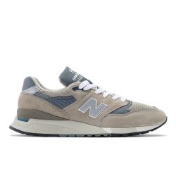 New Balance M Made in USA 998 Core Freizeitschuhe / Sneaker Herren, grau, Grösse: 37