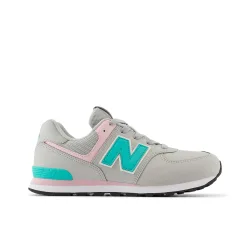 New Balance Kids G 574 Closed Vamp Freizeitschuhe unisex, grau, Grösse: 37